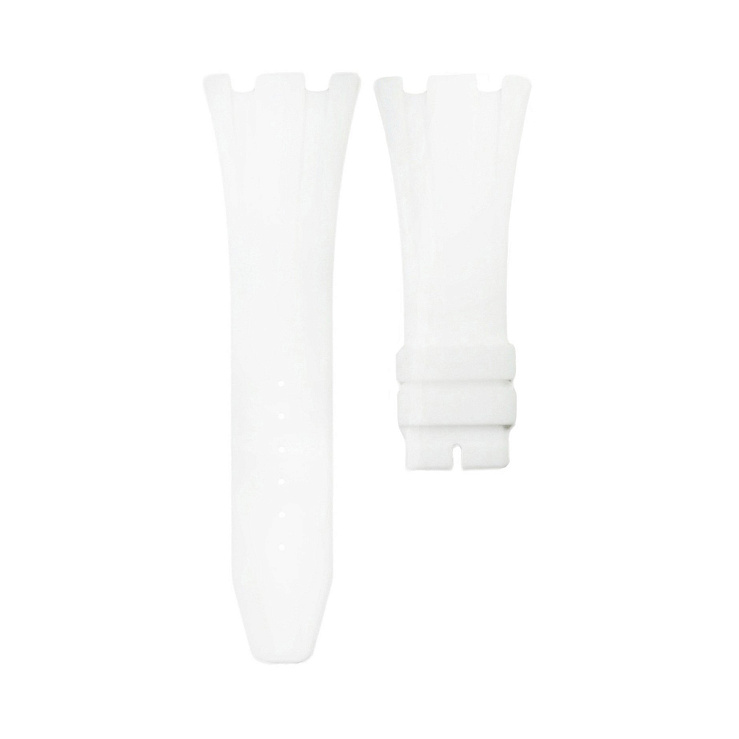 Часовой ремешок Audemars Piguet  Ремешок Для Часов White Ap Royal Oak Offshore 42Mm Strap  