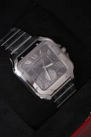 Часы Cartier  Santos De Cartier Watch Large Model Dual Time  WSSA0076