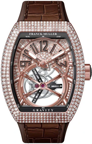 Заказать Franck Muller  Mens Collection Gravity Vanguard Yachting  V 50 LT GRAVITI CS D CD 5N.NR