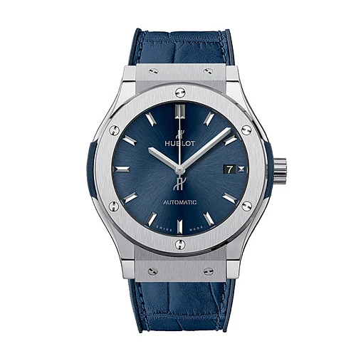 Часы Hublot  Classic Fusion Blue Titanium 45 Mm  511.NX.7170.LR