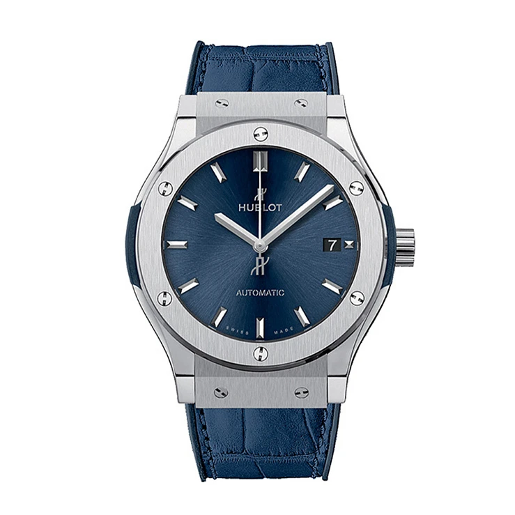 Часы Hublot  Classic Fusion Blue Titanium 45 Mm  511.NX.7170.LR