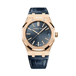 Audemars Piguet Royal Oak Selfwinding Rose Gold Blue Dial