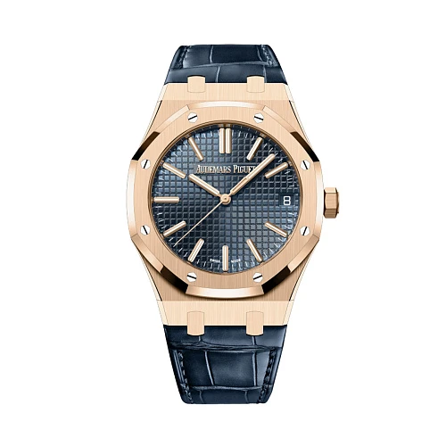 Часы Audemars Piguet  Royal Oak Selfwinding Rose Gold Blue Dial  15510OR.OO.D315CR.01