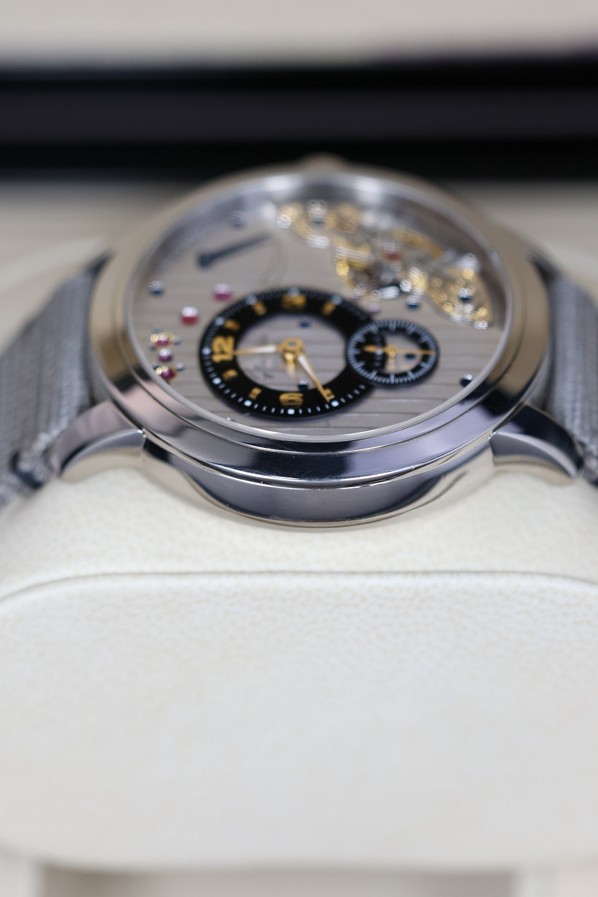 Часы Glashutte  Glashutte Panoinverse Xl White Gold  66-01-04-04-05