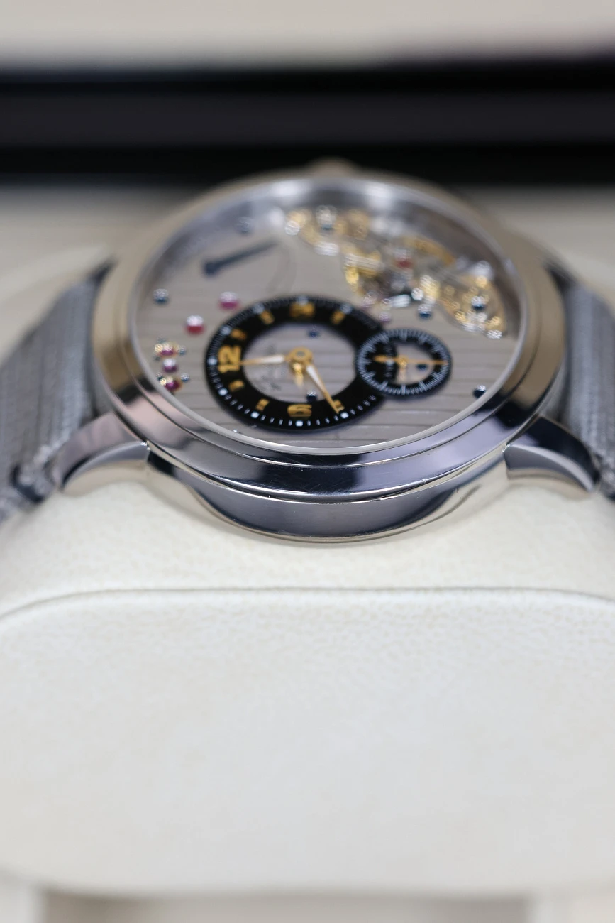 Часы Glashutte  Glashutte Panoinverse Xl White Gold  66-01-04-04-05