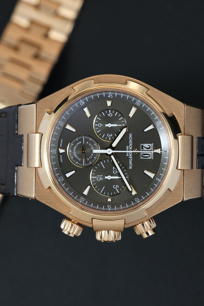 Часы Vacheron Constantin  Overseas Chronograph Rose Gold  49150/B01R-9338