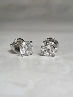 Украшение GIA  Серьги 2,00/2,01 Ct. K/Si1   