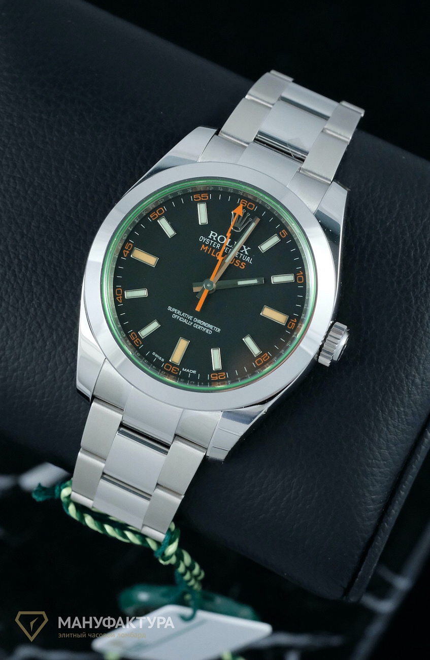 Часы Rolex  Milgauss Anniversary Model  116400GV
