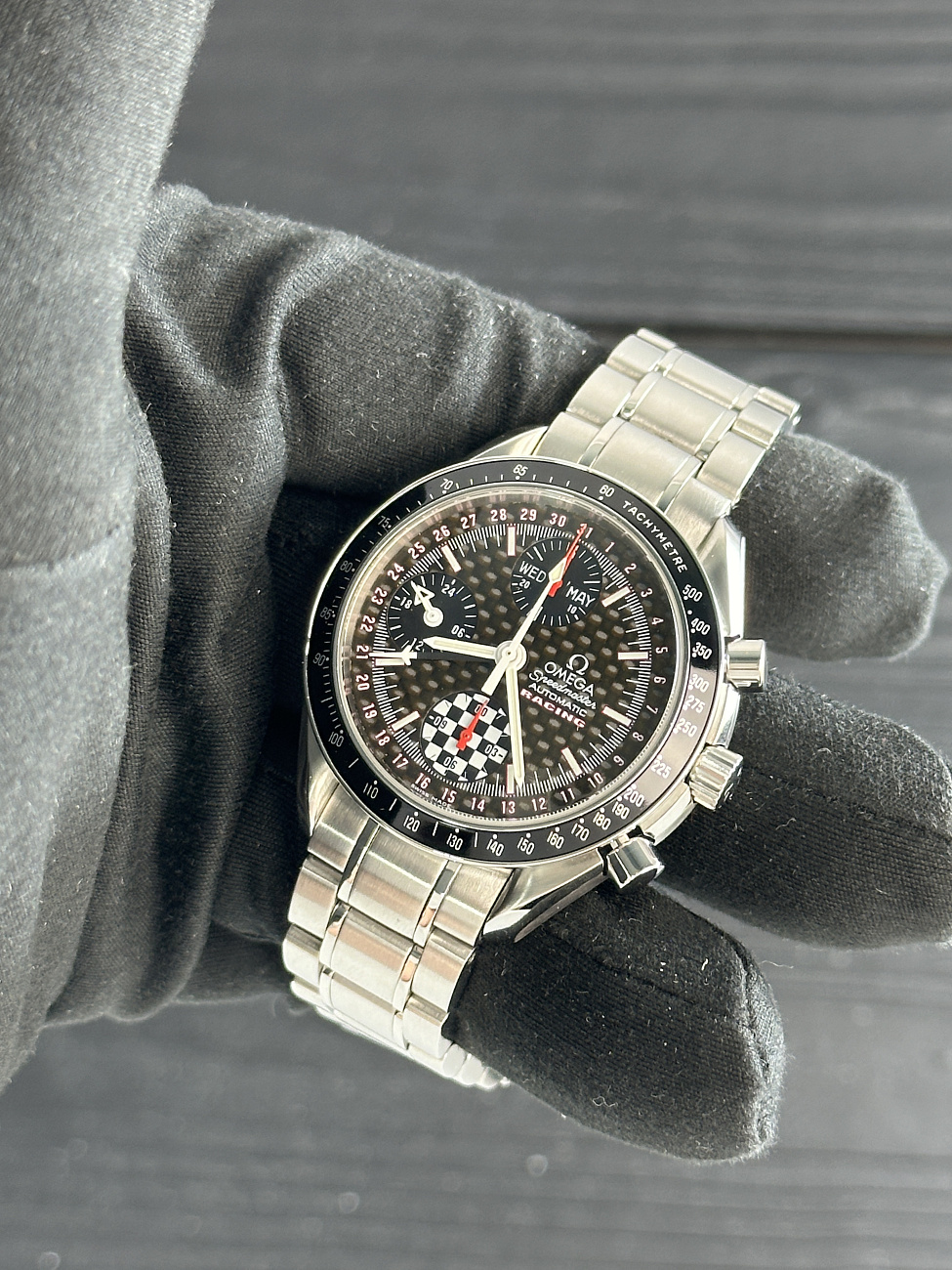 Часы Omega  Speedmaster Day-Date Michael Schumacher 39 Mm Limited Edition  3529.50.00