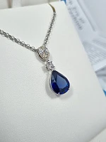 Украшение GRS GemResearch Swisslab  Колье с сапфиром 7,24 ct.   