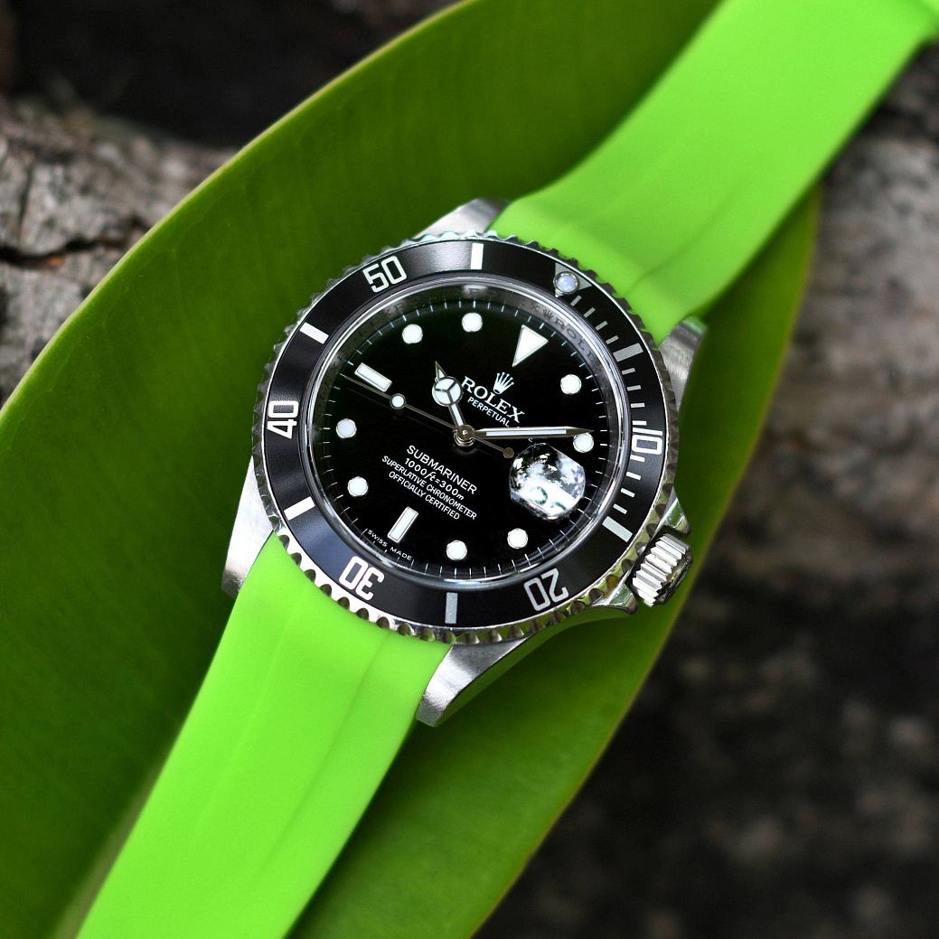 Часовой ремешок Rolex  Ремешок Для Часов Lime 40Mm Strap  