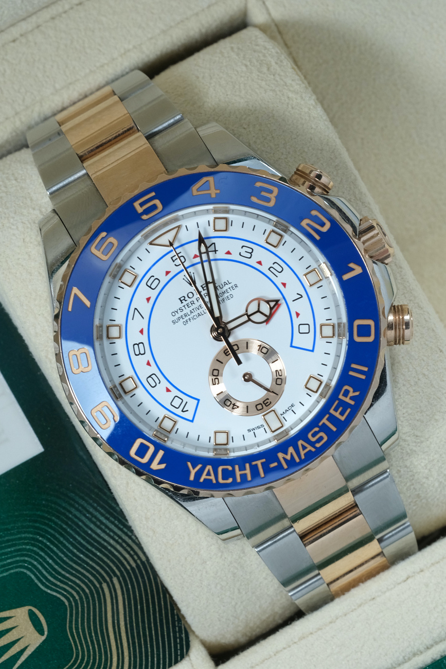 Часы Rolex  Yacht-Master Ii Steel Rose Gold  116681