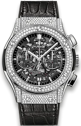Hublot Classic Fusion Aerofusion Titanium Pave 45 mm