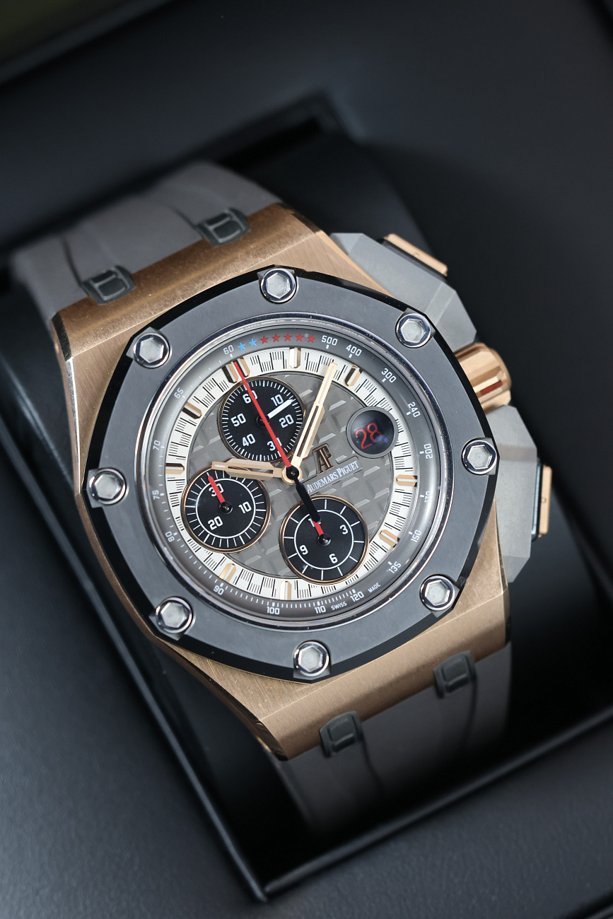 Часы Audemars Piguet  Royal Oak Offshore Michael Schumacher Rose Gold Titanium Limited Edition  26568OM.OO.A004CA.01