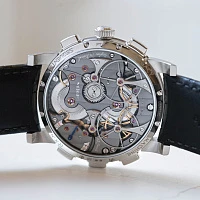 Часы MB&amp;F  Legacy Machine Sequential Flyback In Platinum By Stephen Mcdonnell  