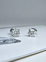 Украшение GIA  Серьги 1,10/1,11 ct. I/VVS2 (3 Excellent)   