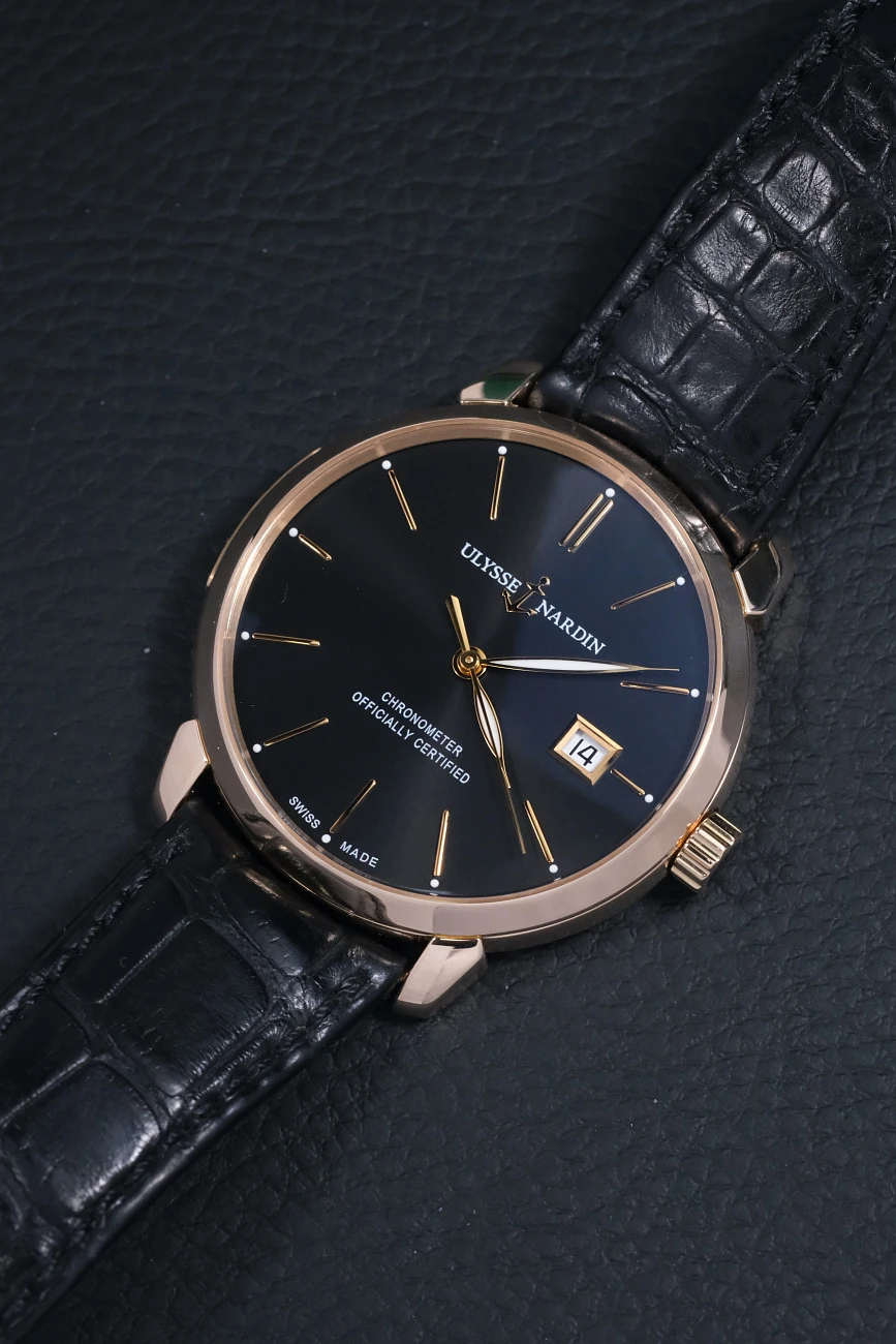Часы Ulysse N  Clаssic 40Mm Rose Gold  8156-111-2/92