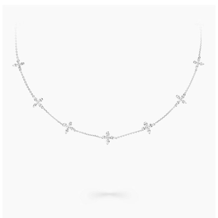 Украшение Graff  Classic Butterfly Petite Diamond Necklace  RGN827 