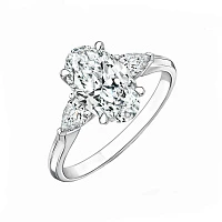 Украшение GIA  Кольцо с бриллиантом 3,01 ct. D/VS2   