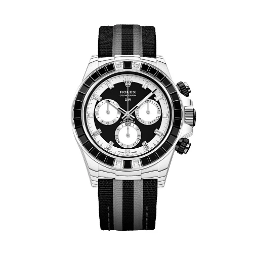 Заказать DiW  Rolex Daytona 40 Mm Rainbow Sport Black  