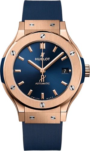 Заказать Hublot  Classic Fusion King Gold Blue 38 Mm  565.OX.7180.RX