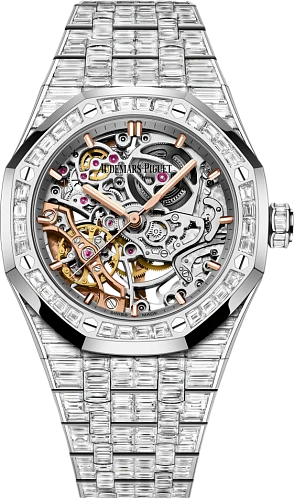 Заказать Audemars Piguet  Royal Oak Frosted Gold Double Balance Wheel Openworked  15469BC.ZZ.1260BC.01-A