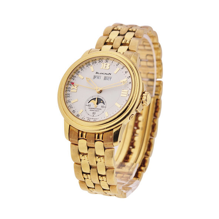 Часы Blancpain  Blancpain Leman Moonphase & Complete Calendar Bracelet  2763-1418a-31