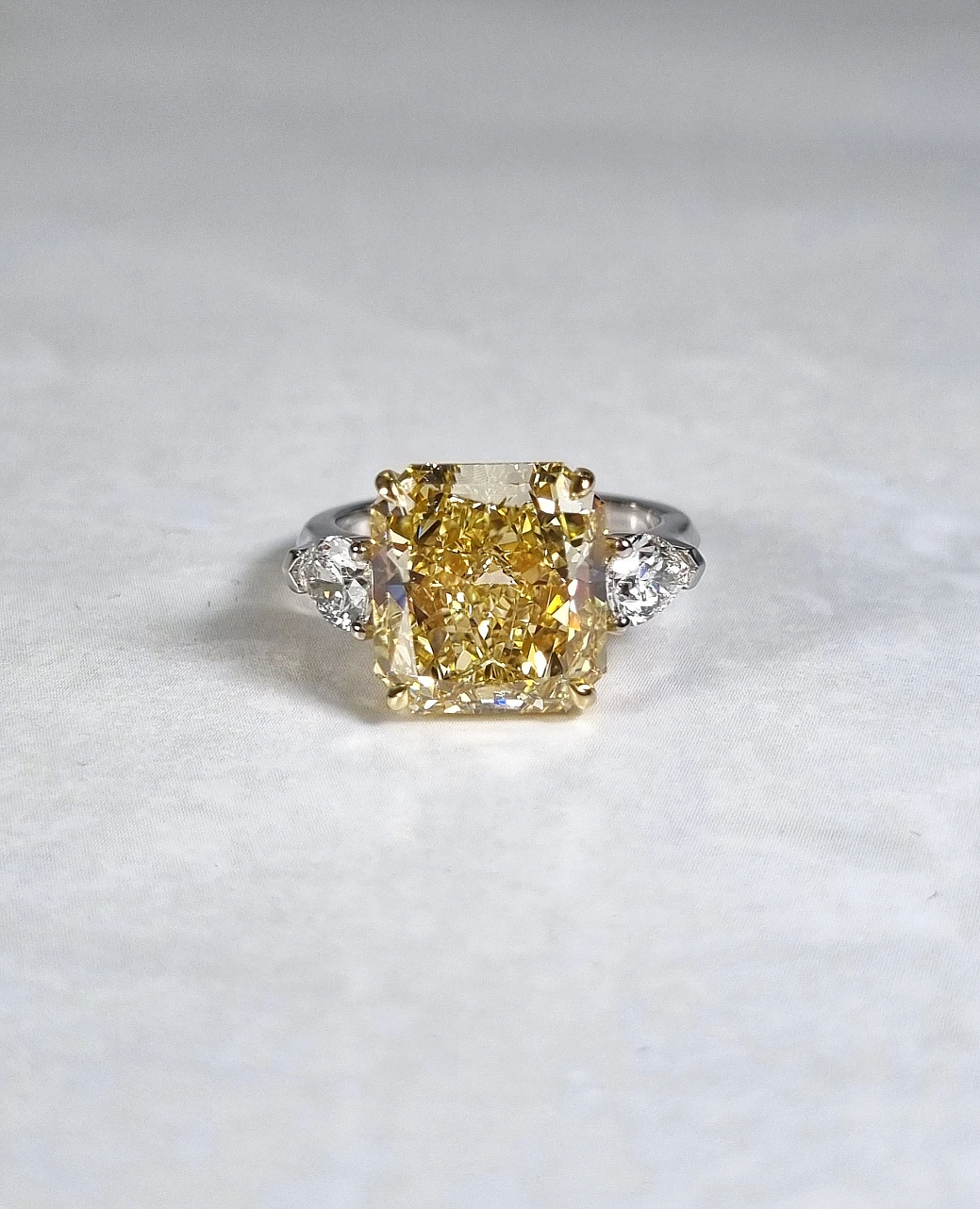 Украшение GIA  Кольцо С Бриллиантом 8,13 Ct. Fby/Vs2   