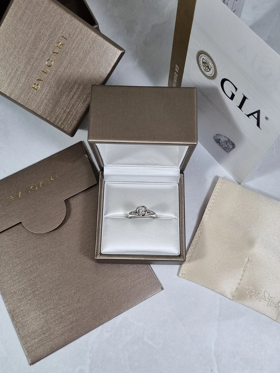 Украшение Bvlgari  Incontro D'amore Ring 0,52 Ct. D/Vvs2  352259 