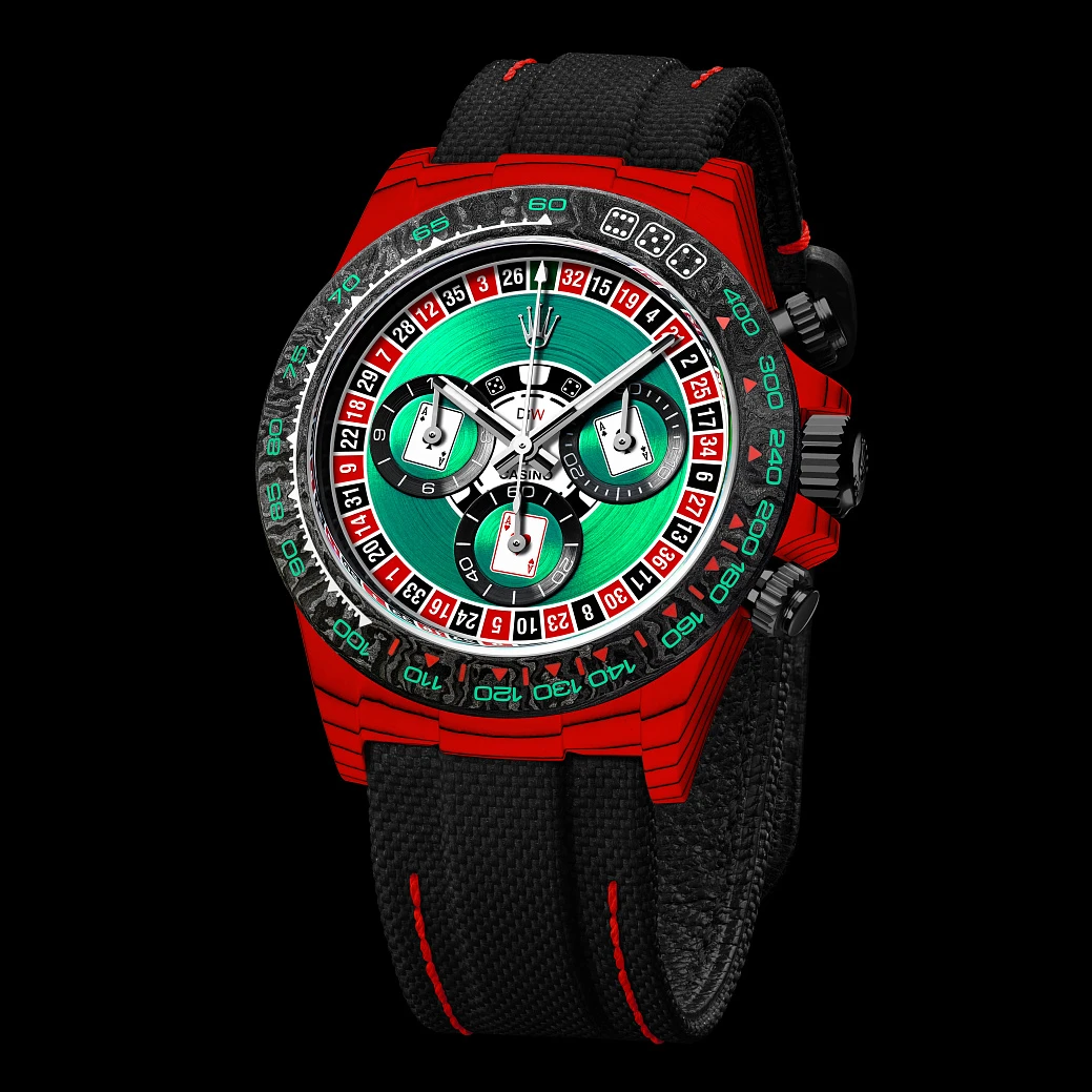 Заказать DiW  Rolex Daytona 40 Mm Casino (Red)  