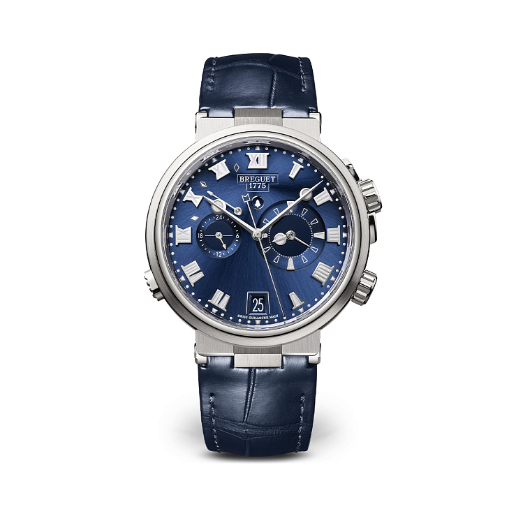 Часы Breguet  Marine Alarme Musicale Titanium  5547TI/Y1/9ZU