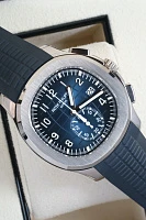 Часы Patek Philippe  Aquanaut Chronograph White Gold Blue  5968G-001