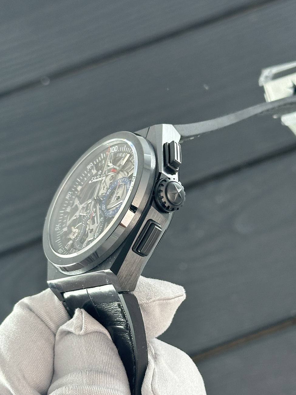 Часы Zenith  Defy El Primero 21 Black Ceramic   97.9001.9004/81.R946