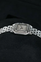 Часы Cartier  Small Panthere De Cartier Custom Diamonds Full Pave  HPI01801 FIX