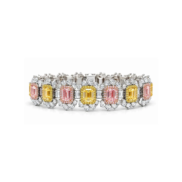 Украшение GIA  Браслет с бриллиантами 29,91 ct.    