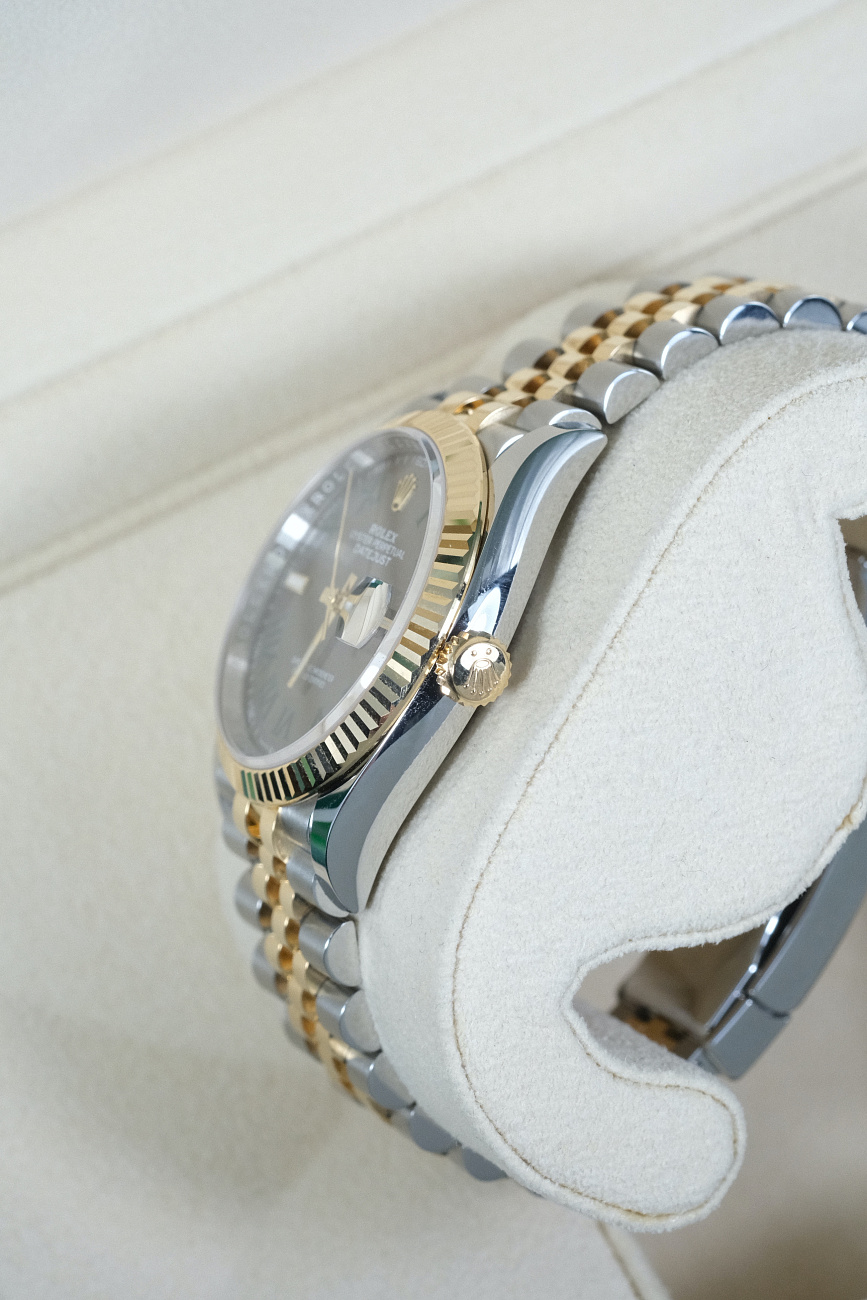 Часы Rolex  Datejust 36Mm Wimbledon Steel Yellow Gold  126233-0035