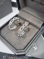 Украшение Messika  Move Link Sm Hoop Earrings  12716-WG 