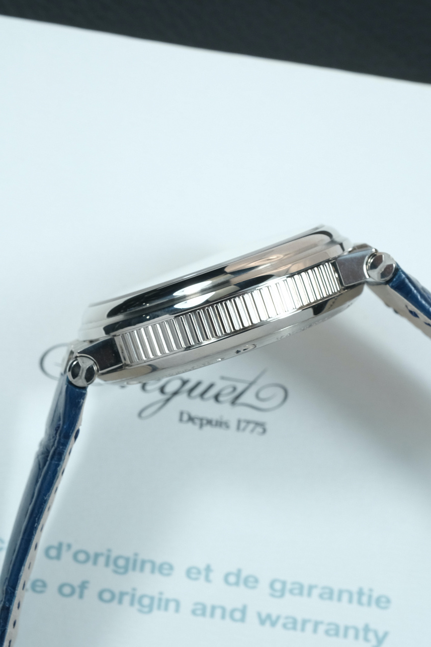 Часы Breguet  Marine Chronograph White Gold Blue Dial  5527BB/Y2/9WV