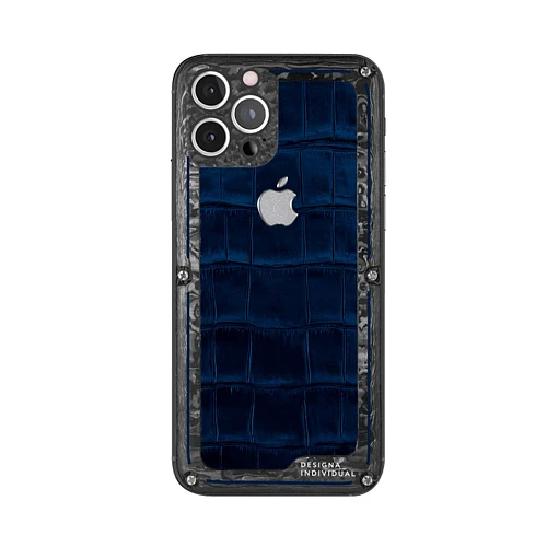 Кастомный Телефон Designa Individual  Blue Leather  