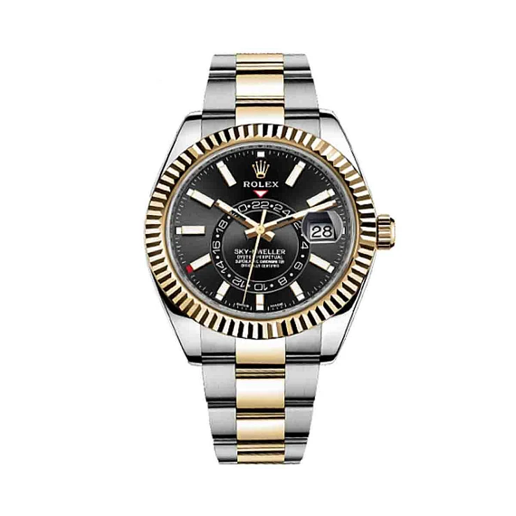 Часы Rolex  Sky-Dweller Steel &amp; Yellow Gold Black Dial  326933