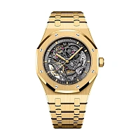 Часы Audemars Piguet  Royal Oak Double Balance Wheel Openworked 41Mm Yellow Gold  15407BA.OO.1220BA.01