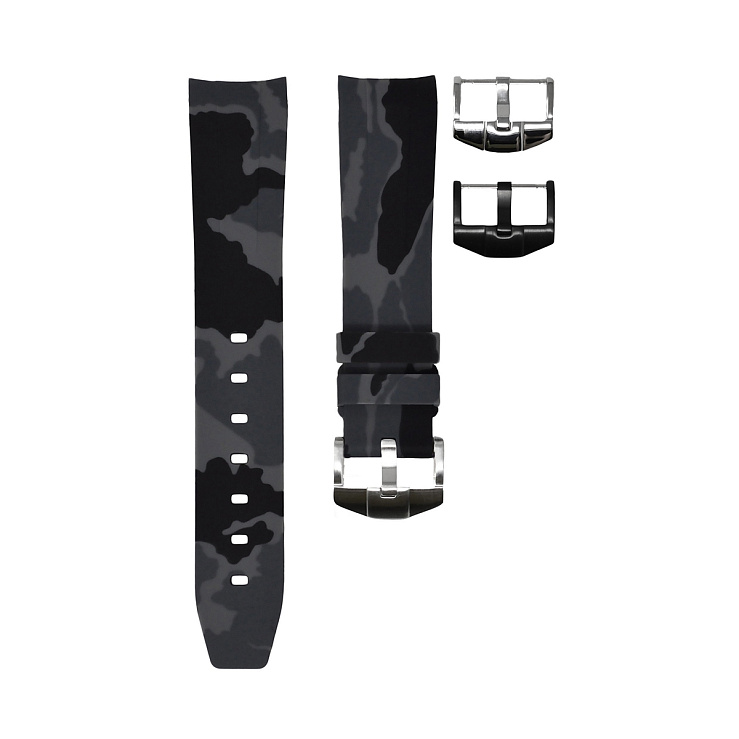 Часовой ремешок Rolex  Ремешок Для Часов Graphite Camo 40Mm Strap  