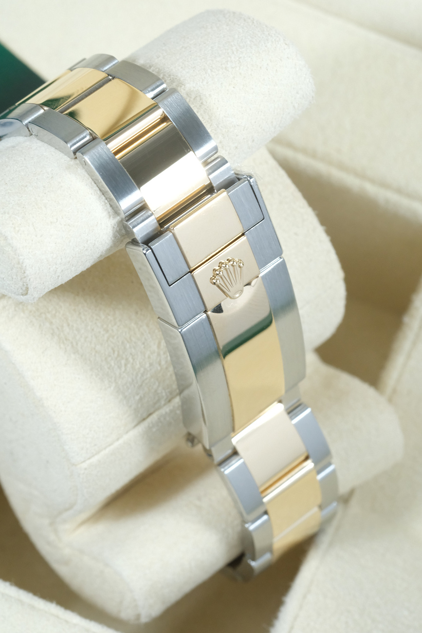 Часы Rolex  Cosmograph Daytona Steel & Yellow Gold Black Dial Diamond Index  126503-0002