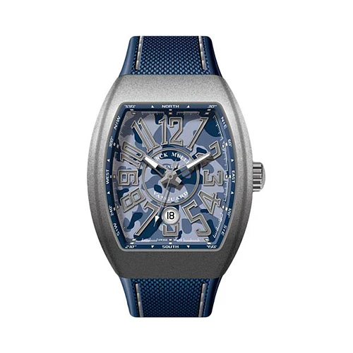 Часы Franck Muller  Mens Collection Vanguard Yachting Camo  V 45 SC DT TT CAMOU MC BL