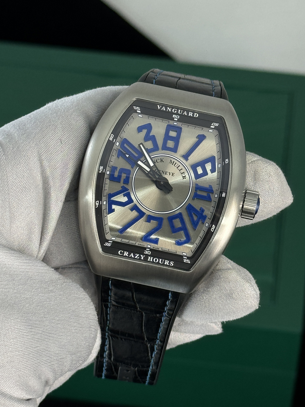 Часы Franck Muller  Vanguard Yachting Crazy Hours  V 45 CH BR (BL)