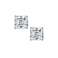 Украшение GIA  Серьги 1,00/1,01 ct. D/VS2 (Asscher cut)   
