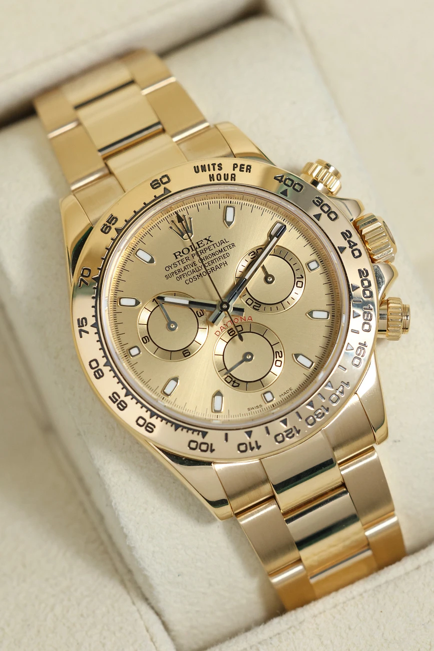 Часы Rolex  Cosmograph Daytona 40Mm Yellow Gold  116508