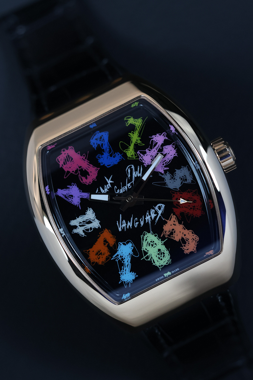 Часы Franck Muller  Vanguard Crazy Hours Hom Nguyen  V 41 CH HN COL DRM LTD (NR)