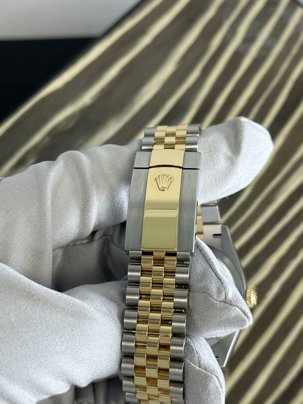 Часы Rolex  Datejust 36Mm Steel & Yellow Gold Pattern Motif  126233