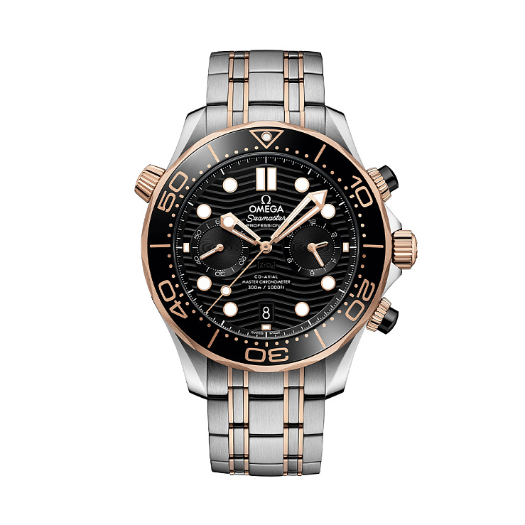 Часы Omega  Seamaster Diver 300M Co‑Axial Master Chronometer Chronograph 44 Mm  210.20.44.51.01.001